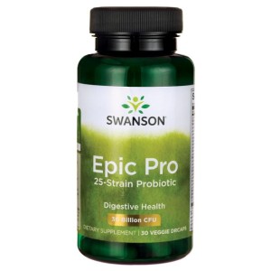 SWANSON Epic Pro 25 szczepów 30 bilonów CFU 30 kaps. - suplement diety