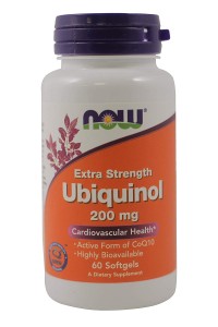 NOW FOODS Ubichinol 200mg 60 kaps. - suplement diety