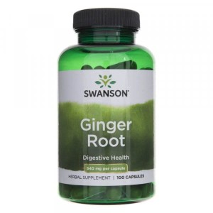 SWANSON GINGER ROOT Imbir 100kaps - suplement diety