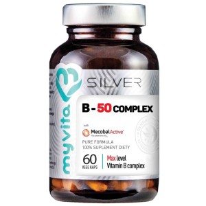 MYVITA Witamina B-50 Complex 60 Kaps. - suplement diety