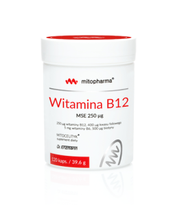 MITOPHARMA Witamina B12 MSE 120kaps. - suplement diety 