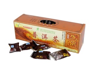 MERIDIAN Herbata czerwona PuErh (prasowana w kostkach) 125g