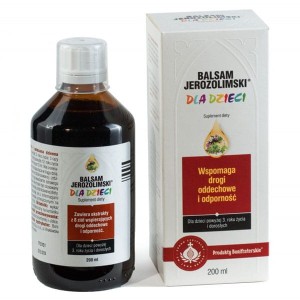 Balsam Jerozolimski dla dzieci 200 ml - suplement diety