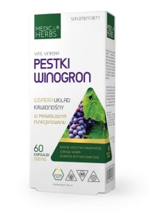 MEDICA HERBS PESTKI WINOGRON (OPC) 60kaps - suplement diety