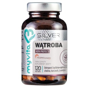 MYVITA Wątroba Pro Complex 120 kaps. - suplement diety