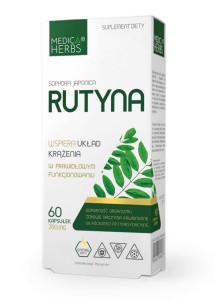 MEDICA HERBS Rutyna 60kaps - suplement diety