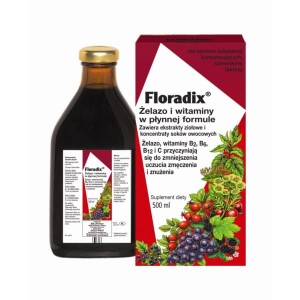 SALUS Floradix Żelazo I Witaminy 500 Ml - suplement diety