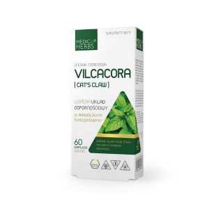 MEDICA HERBS Vilcacora (Cat's Claw) 60kaps/500mg - suplement diety