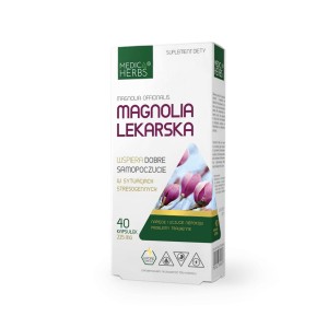 MEDICA HERBS Magnolia Lekarska 40kaps/225mg - suplement diety