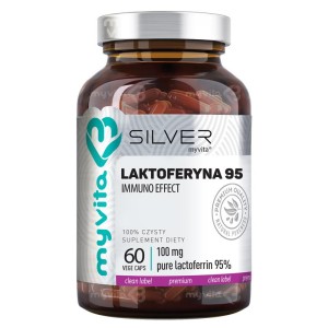 MYVITA Laktoferyna 100 mg - 60 kaps - suplement diety
