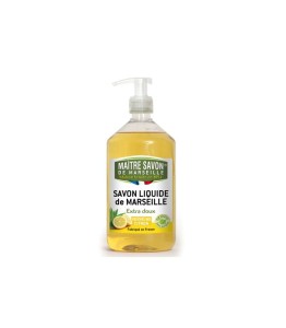 Maitre Savon de Marseille Mydło Marsylskie w płynie WERBENA i CYTRYNA 500 ml