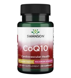 SWANSON Koenzym Q10 200mg 30 kaps. - suplement diety