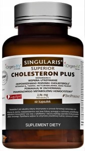SINGULARIS CHOLESTERON SUPERIOR - przy cholesterolu - 60kaps - suplement diety