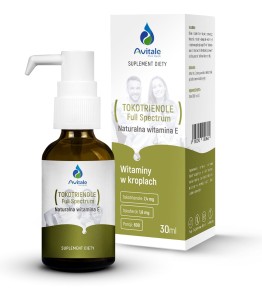 AVITALE TOKOTRIENOLE Full Spectrum, Naturalna witamina E, 30ml - suplement diety 
