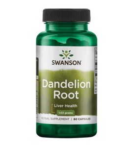 SWANSON Dandelion root 515mg 60 kaps - suplement diety