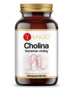 YANGO Cholina - Dwuwinian choliny - 90 kaps - suplement diety