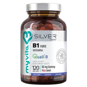 MYVITA Witamina B1 Forte 50 mg 120kaps - suplement diety