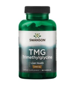 SWANSON TMG (TRIMETYLOGLICYNA) 500 mg 90kaps - suplement diety