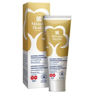 MANUKA HEALTH Pasta do zębów z Miodem Manuka MGO™️ 400+, propolisem i olejkiem Manuka, 75ml 
