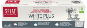 SPLAT Pasta do zębów WHITE PLUS - wybielanie wrażliwego szkliwa, 100 ml