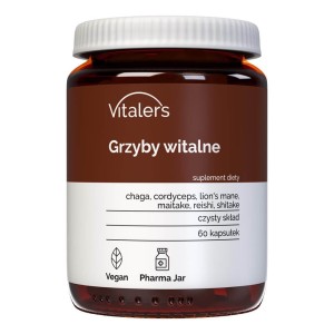 VITALERS Grzyby witalne 60 kaps - suplement diety