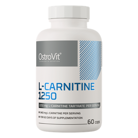 OstroVit L-Carnitine 1250 mg 60 caps supreme capsules.png