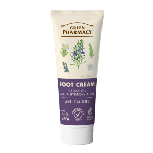 GREEN PHARMACY Krem do stóp Olejek cedrowy i mocznik, 75 ml 