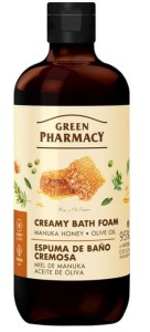 GREEN PHARMACY Kremowa Pianka do kąpieli Manuka i oliwa z oliwek 500ml