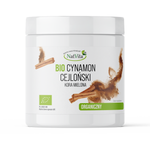 NATVITA Cynamon Cejloński BIO mielony 100g