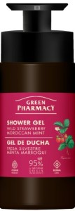 Green Pharmacy Żel pod prysznic z truskawkami i marokańską miętą, 739 ml