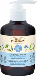 Green Pharmacy Żel do mycia twarzy Aloe Vera, 270 ml 