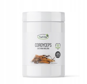 NATVITA Cordyceps grzyb mielony 250g - suplement diety
