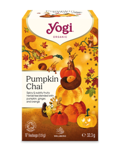 YOGI TEA PUMPKIN CHAI Czaj z dynią 17sasz.