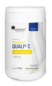 ALINESS Witamina C Quali®-C (kwas L-askorbinowy) x 250 g - suplement diety