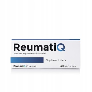 BioceriQ ReumatiQ 30 kaps. Naturalne wsparcie kości i stawów - suplement diety