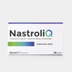 BioceriQ NastroliQ 30 kaps. dobry nastrój i nerwy - suplement diety
