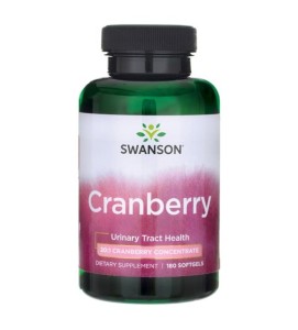 SWANSON Żurawina cranberry 180kaps - suplement diety