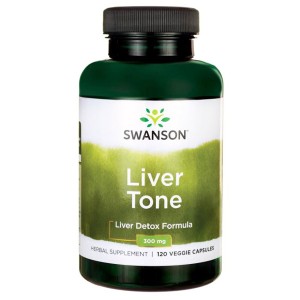 SWANSON Liver tone - liver detox formula 120tabl - suplement diety