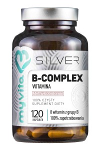 MYVITA WITAMINA B-COMPLEX 100% 120 KAPS. - suplement diety