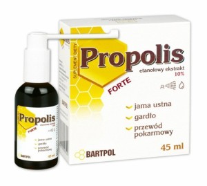 BARTPOL Propolis FORTE - etanolowy ekstrakt 10% 45ml - SUPLEMENT DIETY