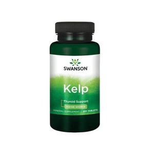 SWANSON KELP - bogactwo jodu 250 tabletek 225mcg - suplement diety 