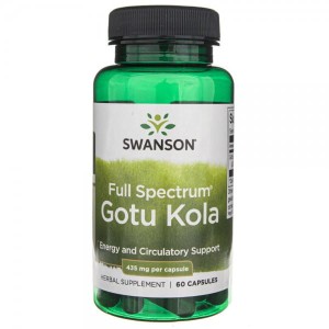 SWANSON GOTU KOLA - 60 kaps.- suplement diety